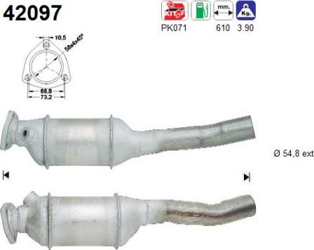 AS 42097 - Katalitik çevirici furqanavto.az