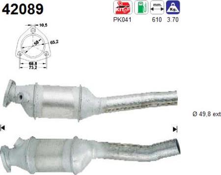 AS 42089 - Katalitik çevirici furqanavto.az