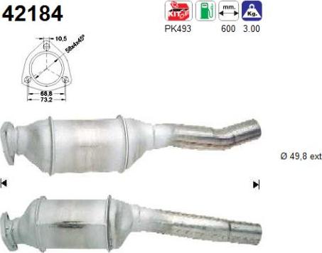 AS 42184 - Katalitik çevirici furqanavto.az