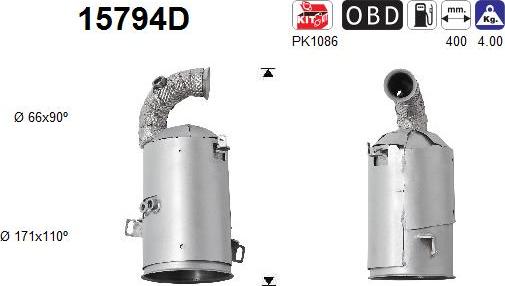 AS 15794D - Katalitik çevirici furqanavto.az