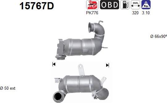 AS 15767D - Katalitik çevirici furqanavto.az