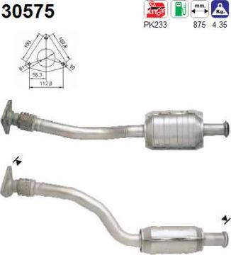 AS 30575 - Katalitik çevirici furqanavto.az