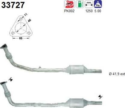 AS 33727 - Katalitik çevirici furqanavto.az