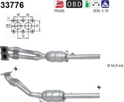 AS 33776 - Katalitik çevirici furqanavto.az