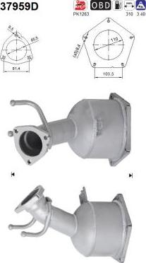 AS 37959D - Katalitik çevirici furqanavto.az