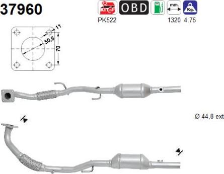 AS 37960 - Katalitik çevirici furqanavto.az