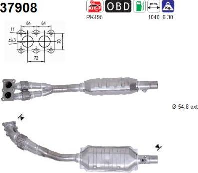 AS 37908 - Katalitik çevirici furqanavto.az