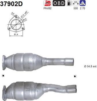 AS 37902D - Katalitik çevirici furqanavto.az