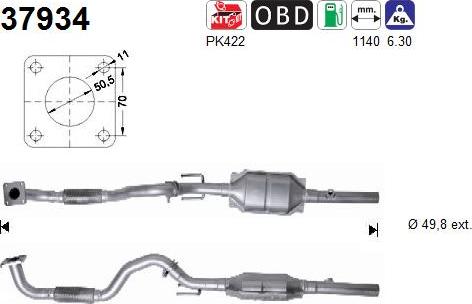 AS 37934 - Katalitik çevirici furqanavto.az