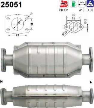 AS 25051 - Katalitik çevirici furqanavto.az