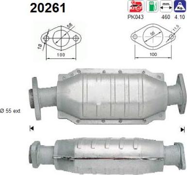 AS 20261 - Katalitik çevirici furqanavto.az