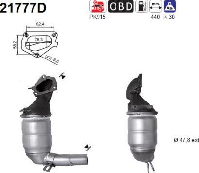 AS 21777D - Katalitik çevirici furqanavto.az