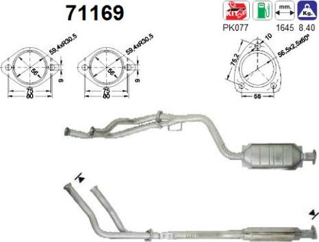 AS 71169 - Katalitik çevirici furqanavto.az