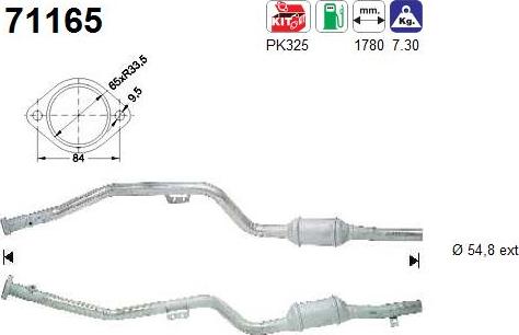 AS 71165 - Katalitik çevirici furqanavto.az