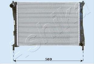 Ashika RDA053069 - Radiator, mühərrikin soyudulması furqanavto.az