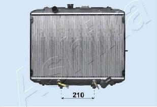 Ashika RDA283058 - Radiator, mühərrikin soyudulması furqanavto.az