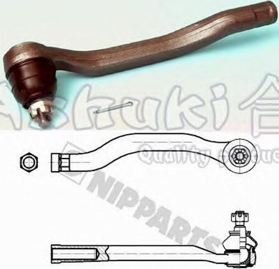 Ashuki 1449-0004 - Bağlama çubuğunun sonu furqanavto.az