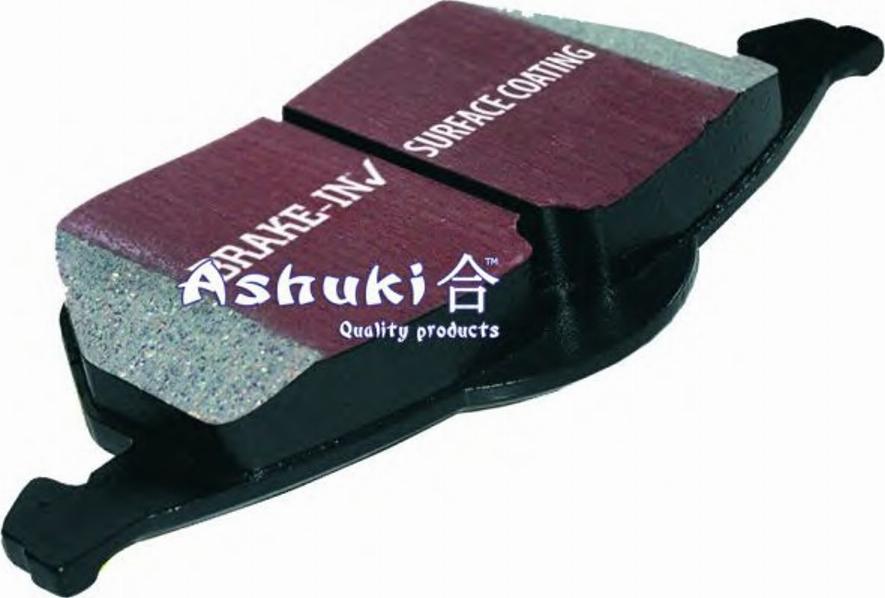 Ashuki 1080-4190 - Əyləc altlığı dəsti, əyləc diski furqanavto.az