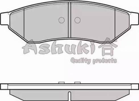 Ashuki 1083-2090 - Əyləc altlığı dəsti, əyləc diski furqanavto.az