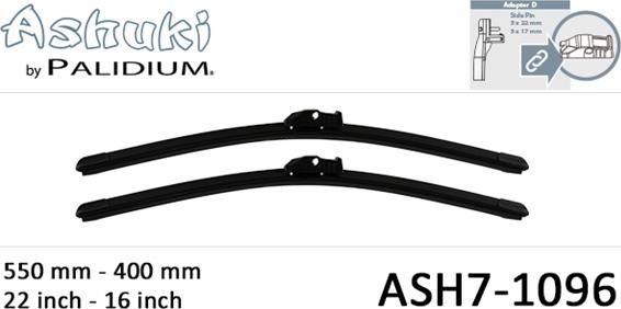 Ashuki ASH7-1096 - Sülən Bıçağı furqanavto.az