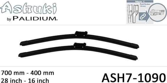 Ashuki ASH7-1090 - Sülən Bıçağı furqanavto.az