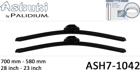 Ashuki ASH7-1042 - Sülən Bıçağı furqanavto.az