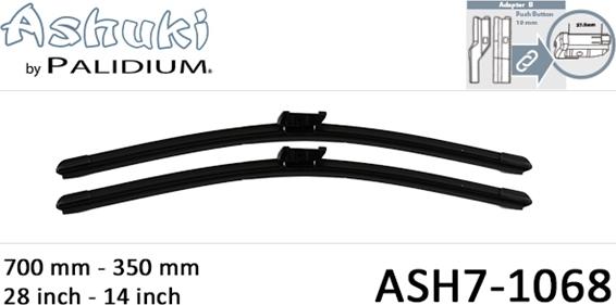 Ashuki ASH7-1068 - Sülən Bıçağı furqanavto.az