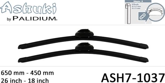 Ashuki ASH7-1037 - Sülən Bıçağı furqanavto.az