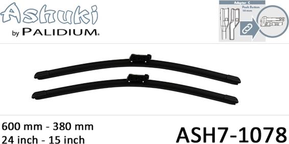 Ashuki ASH7-1078 - Sülən Bıçağı furqanavto.az