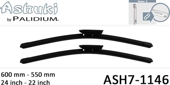 Ashuki ASH7-1146 - Sülən Bıçağı furqanavto.az