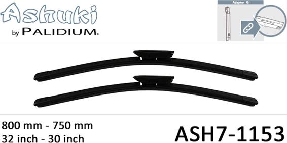 Ashuki ASH7-1153 - Sülən Bıçağı furqanavto.az