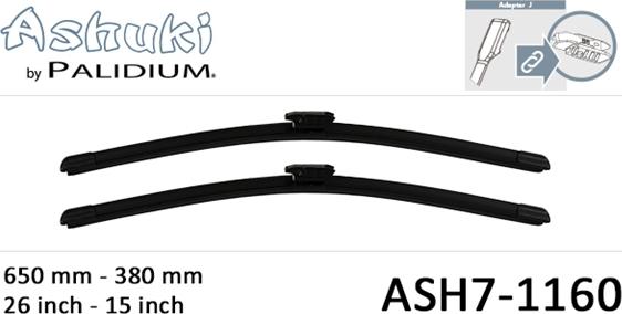 Ashuki ASH7-1160 - Sülən Bıçağı furqanavto.az