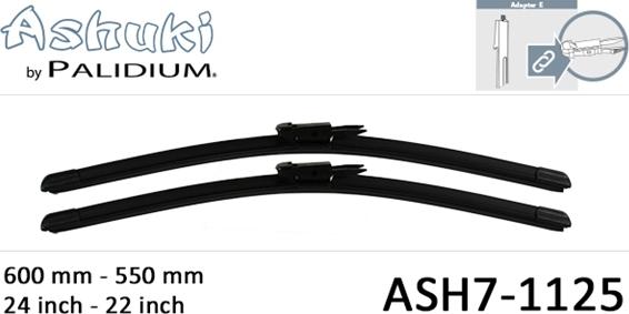 Ashuki ASH7-1125 - Sülən Bıçağı furqanavto.az