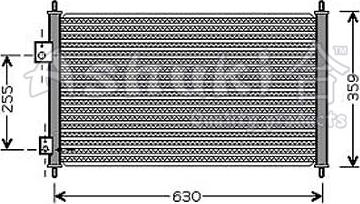 Ashuki H559-30 - Kondenser, kondisioner furqanavto.az