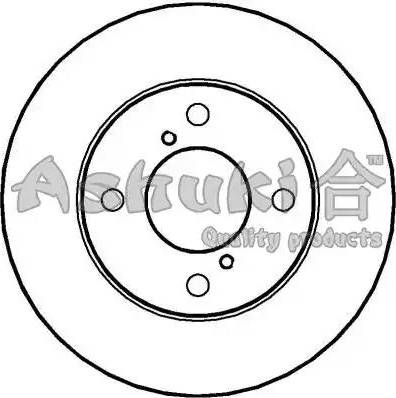 Ashuki K016-12 - Əyləc Diski furqanavto.az