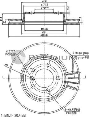 Ashuki P330-046 - Əyləc Diski furqanavto.az