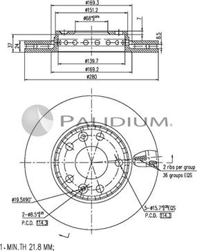 Ashuki P330-085 - Əyləc Diski furqanavto.az