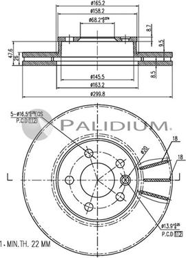 Ashuki P330-031 - Əyləc Diski furqanavto.az