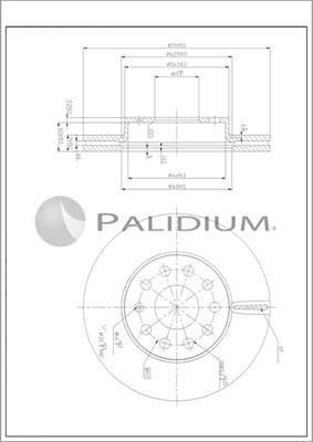 Ashuki P330-254 - Əyləc Diski furqanavto.az