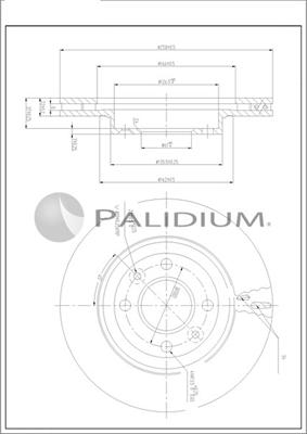 Ashuki P330-256 - Əyləc Diski furqanavto.az