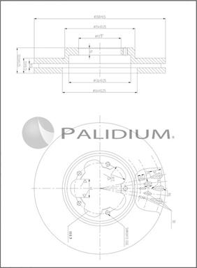 Ashuki P330-252 - Əyləc Diski furqanavto.az