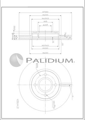 Ashuki P330-257 - Əyləc Diski furqanavto.az