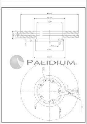 Ashuki P330-269 - Əyləc Diski furqanavto.az