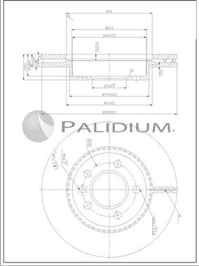 Ashuki P330-274 - Əyləc Diski furqanavto.az