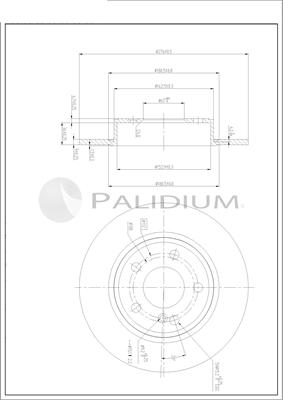 Ashuki P331-119 - Əyləc Diski furqanavto.az