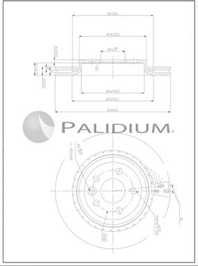 Ashuki P331-136 - Əyləc Diski furqanavto.az