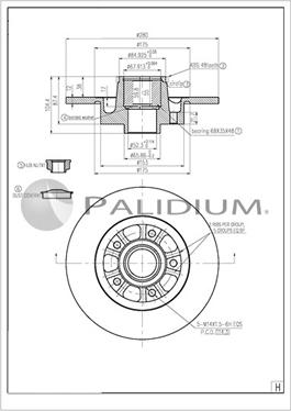 Ashuki P331-131 - Əyləc Diski furqanavto.az