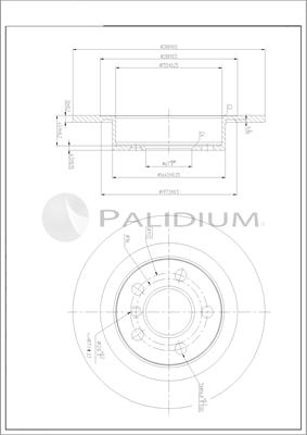 Ashuki P331-138 - Əyləc Diski furqanavto.az