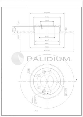 Ashuki P331-126 - Əyləc Diski furqanavto.az