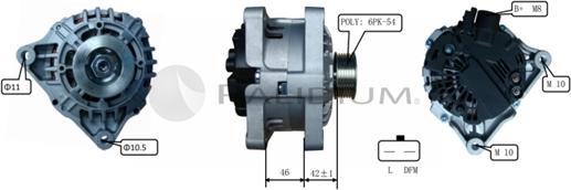 Ashuki PAL17-2010 - Alternator furqanavto.az